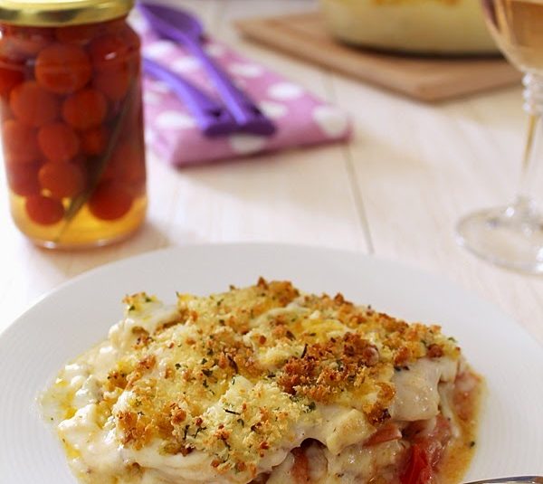 Chicken Lasagna with Formaela Cheese